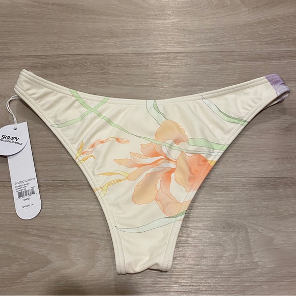 Sisstrevolution Summer Skies Skimpy Swim Bottom Small - Picture 5 of 6